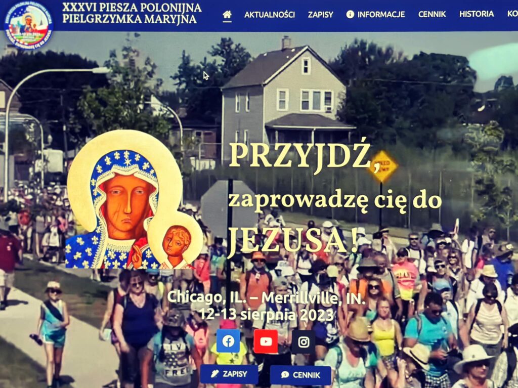 Mamy nową stronę pielgrzymki! XXXVI Piesza Polonijna